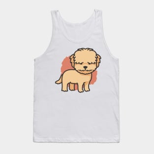 Cute Goldendoodle Dog Tank Top